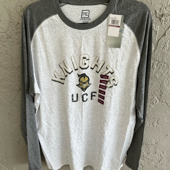 Pro Edge Other - Pro Edge Gray and White Knights Long Sleeve Tee